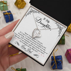My Baby Girl - Forever Love Necklace